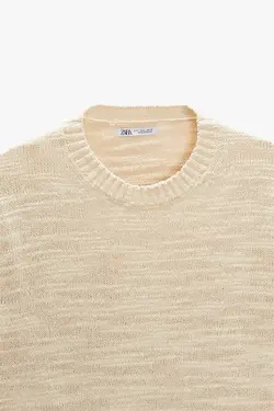 پلیور مردانه طبیعی زارا