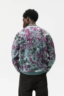 پلیور مردانه بنفش زارا