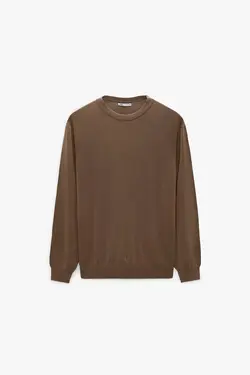 پلیور مردانه بژ زارا