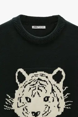 پلیور مردانه سبز زارا