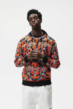 پلیور مردانه نارنجی زارا