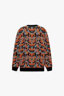 پلیور مردانه نارنجی زارا