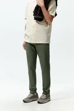 شلوار کتان مردانه سبز زارا