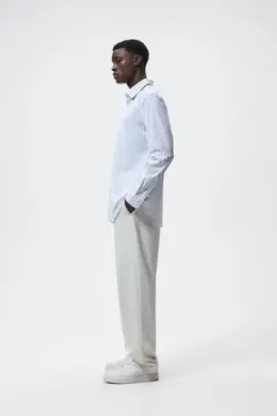 پیراهن رسمی مردانه آبی زارا