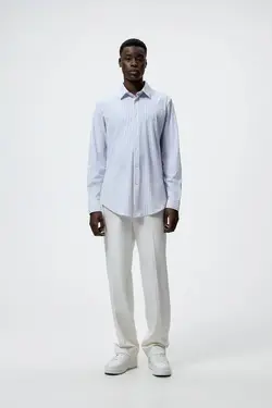 پیراهن رسمی مردانه آبی زارا