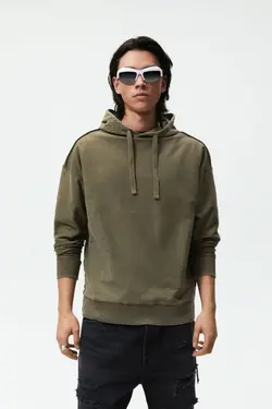 پلیور مردانه خاکی زارا