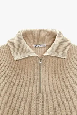 پلیور مردانه بژ زارا