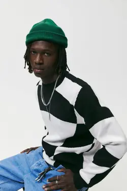 پلیور مردانه سفید زارا