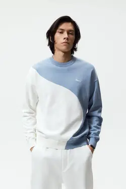 پلیور مردانه آبی زارا