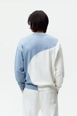 پلیور مردانه آبی زارا