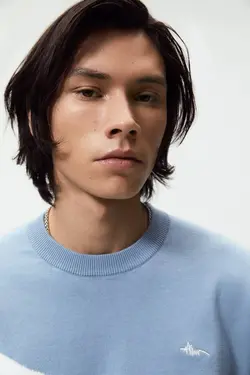 پلیور مردانه آبی زارا