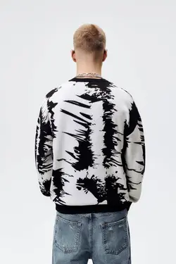 پلیور مردانه مشکی زارا