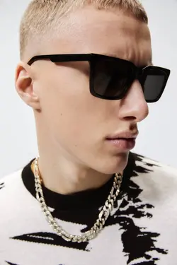 پلیور مردانه مشکی زارا