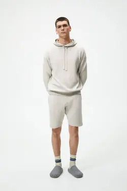 پلیور مردانه خاکستری زارا