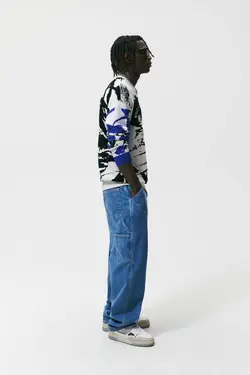 پلیور مردانه سفید زارا