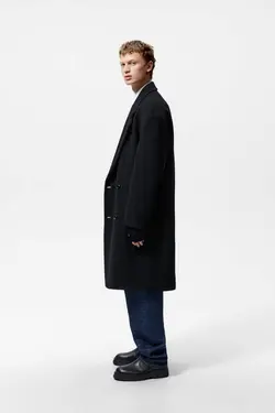 پالتو مردانه مشکی زارا