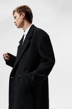 پالتو مردانه مشکی زارا