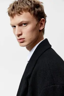 پالتو مردانه مشکی زارا