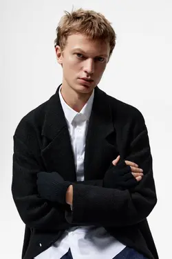 پالتو مردانه مشکی زارا