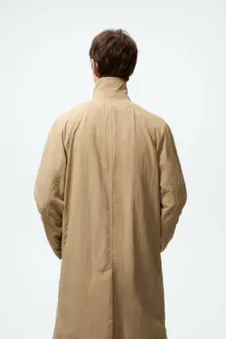 بارانی مردانه بژ زارا