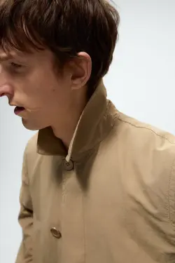 بارانی مردانه بژ زارا