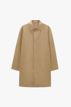 بارانی مردانه بژ زارا