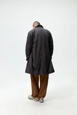 بارانی مردانه خاکستری زارا