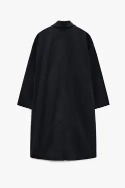 بارانی مردانه مشکی زارا