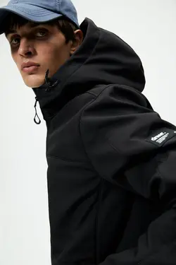 کاپشن خلبانی مردانه مشکی زارا