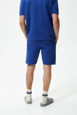 شلوارک مردانه آبی زارا