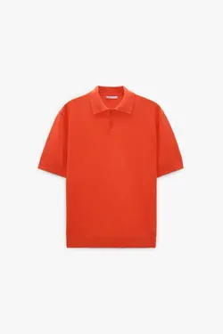 پولوشرت مردانه نارنجی زارا