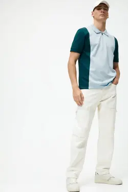 پولوشرت مردانه آبی زارا