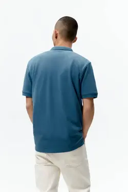 پولوشرت مردانه آبی زارا