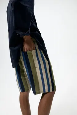شلوارک مردانه سبز زارا