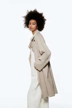 پطلاییو|کاپشن زنانه بژ زارا