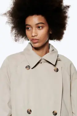 پطلاییو|کاپشن زنانه بژ زارا