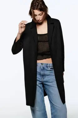 پالتو زنانه مشکی زارا