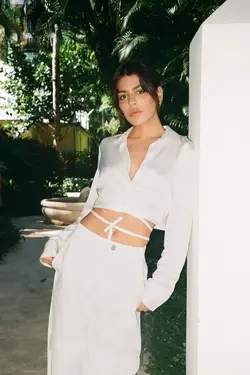 شومیز زنانه سفید زارا