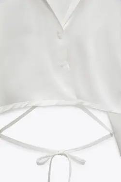 شومیز زنانه سفید زارا