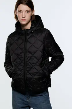 کاپشن زنانه مشکی زارا