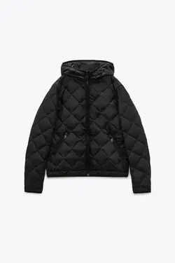 کاپشن زنانه مشکی زارا