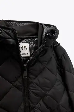 کاپشن زنانه مشکی زارا