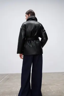 کاپشن زنانه مشکی زارا