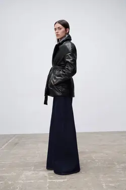 کاپشن زنانه مشکی زارا