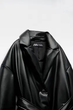 کاپشن زنانه مشکی زارا