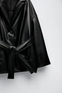 کاپشن زنانه مشکی زارا