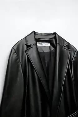 پالتو زنانه مشکی زارا