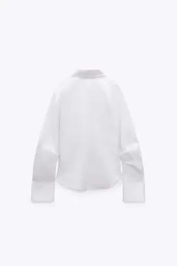 شومیز زنانه سفید زارا