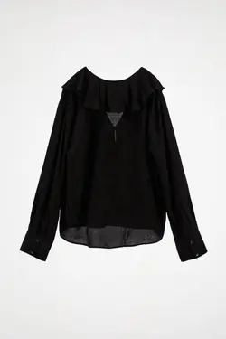 شومیز زنانه مشکی زارا