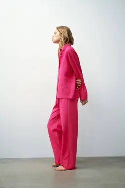 شومیز زنانه صورتی زارا